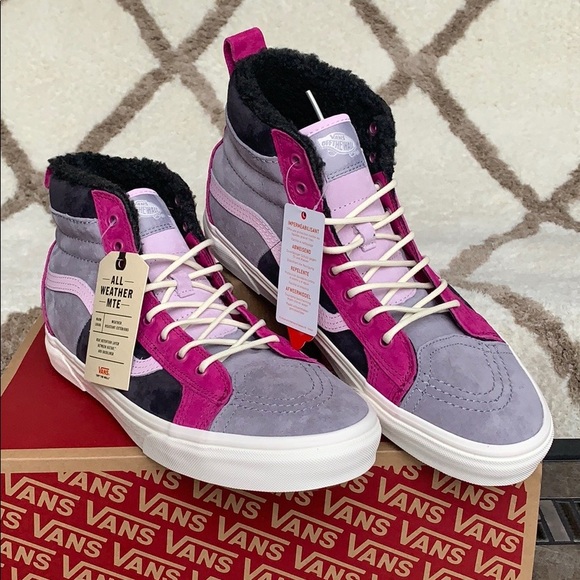 VANS Sk8-Hi 46 Mte Dx Mte Lilac Grey/Obsidian men’ - Picture 16 of 16